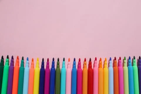 Felt-tip pens Stock Photos