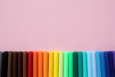 Felt-tip pens Stock Photos