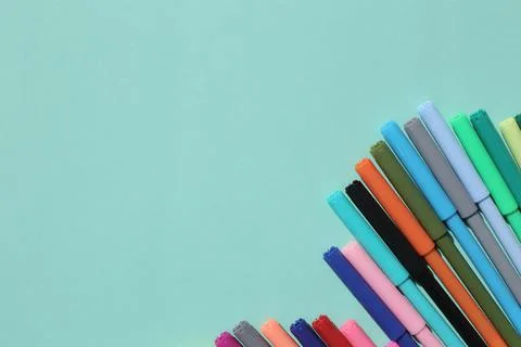 Felt-tip pens Stock Photos
