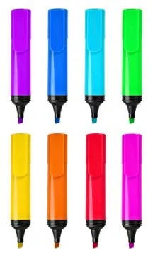 Felt-tip  Foto stock