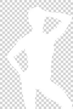 Female athlete posing Stock Illustration