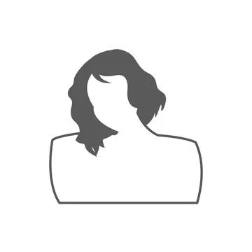 Female avatar Stockillustratie