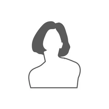 Female avatar Ilustración de archivo