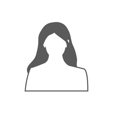 Female avatar Illustrazione stock