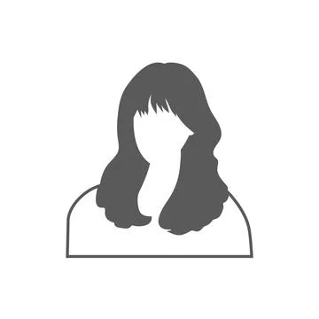 Female avatar Stock Illustration