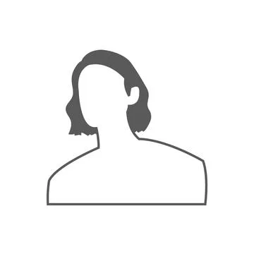 Female avatar Stock Illustration