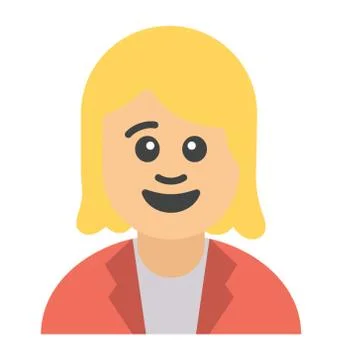 Female Avatar Vector Stock Illustration