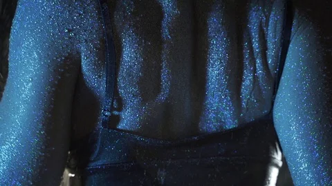 Female back Stock Footage 128197298