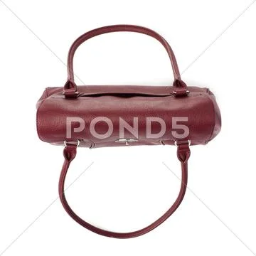 Female bag isolated over the white background Stock Photos