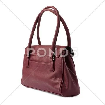 Female bag isolated over the white background Stock Photos