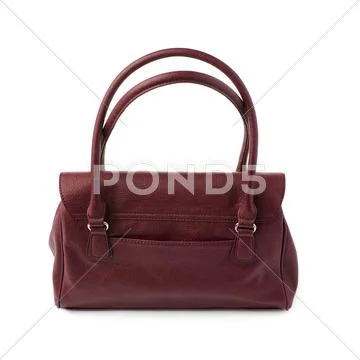 Female bag isolated over the white background Stock Photos