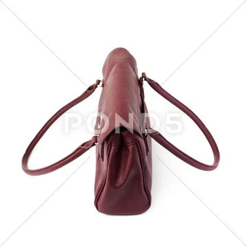 Female bag isolated over the white background Stock Photos