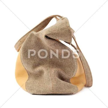 Female bag isolated over the white background Stock Photos