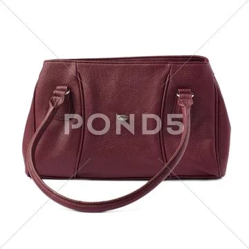 Female bag isolated over the white background Stock Photos