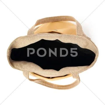 Female bag isolated over the white background Stock Photos