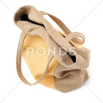 Female bag isolated over the white background Stock Photos
