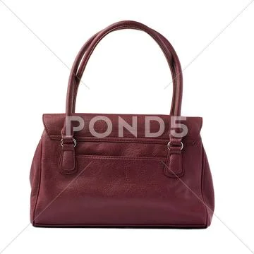Female bag isolated over the white background Stock Photos