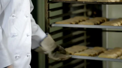 Female Baker Stock Footage 1078805