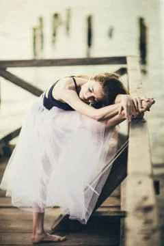 Female ballet dancer Stock Photos