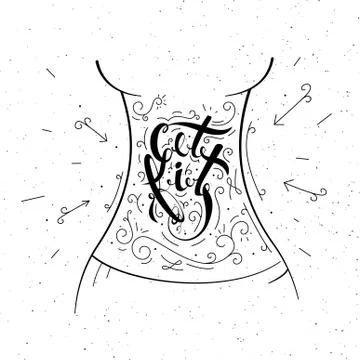 Female body Stock Illustration