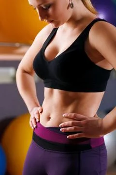 Female bodybuilder Stock Photos