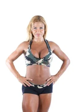 Female Bodybuilder Stock Photos