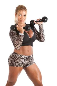 Female Bodybuilder Stock Photos