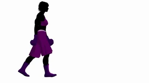 Female boxer Stock Footage 8916638