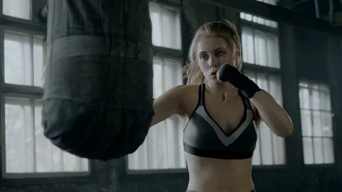 Female Boxing Stock Footage ~ Royalty Free Stock Videos | Pond5