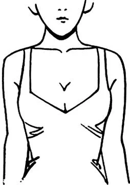Female breast drawing tutorial. Drawing a woman's body with an