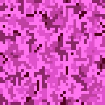 Female camouflage pattern Stock Illustration