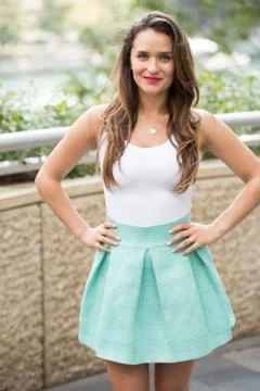 Female Caucasian Model Stock Photos