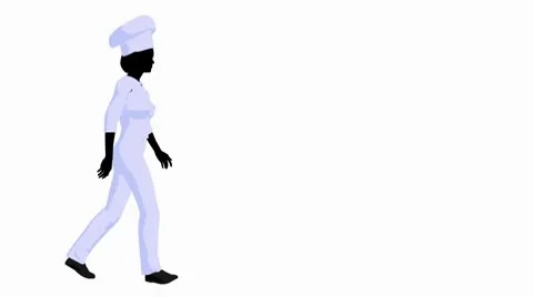 Female chef Stock Footage 8916728