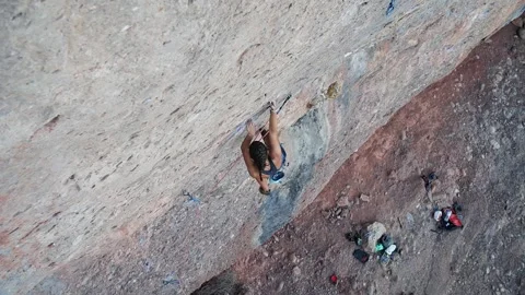 Female climber HD 库存影片 208651147
