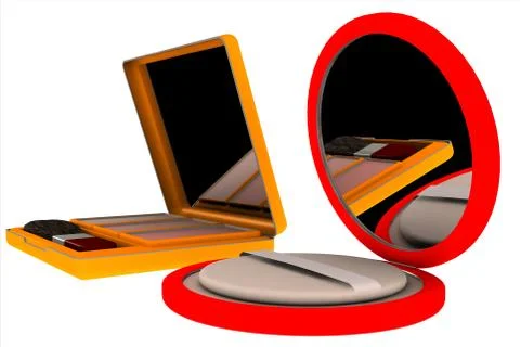 Female compacts Stock Illustration