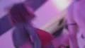 Female dancing actively at nightclub, moving wildly in euphoria HD Footage