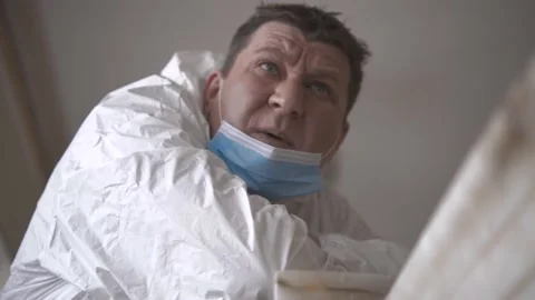 Female doctor work in laboratory, developing a vaccine. Coronavirus, COVID-19, 2 Stock Footage 172533480