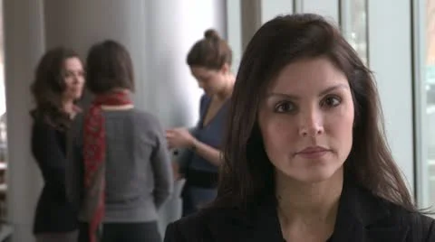 Female - Early 40's Confident (2 of 2) Stock Footage