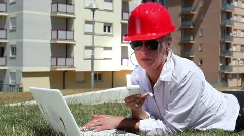 Female Engineer Stock Footage 24656983