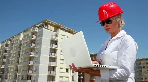 Female Engineer Stock Footage 24656993