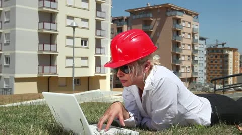 Female Engineer Stock Footage 24657092