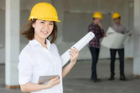 Female engineer Stock Photos