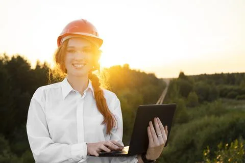Female engineer Stock Photos