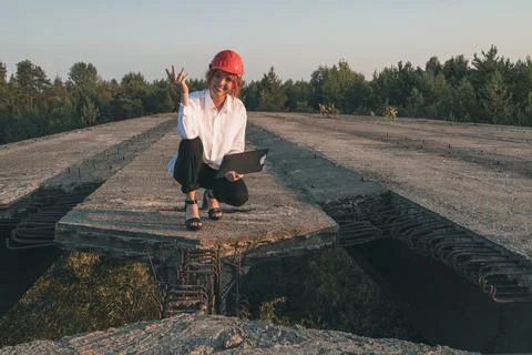 Female engineer Stock Photos