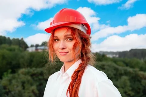 Female engineer 스톡 사진