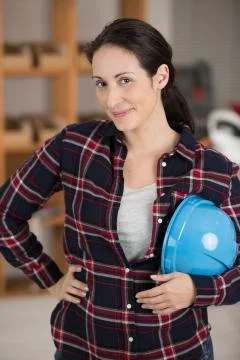 A female engineer at work Stock Photos