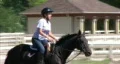 Female Equestrian Student HD Footage