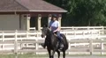 Female Equestrian Student HD Footage