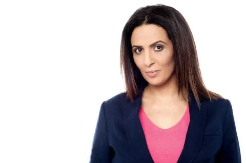 Female executive posing confidently Stock Photos