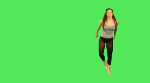 Female exercising Stock Footage 12141709